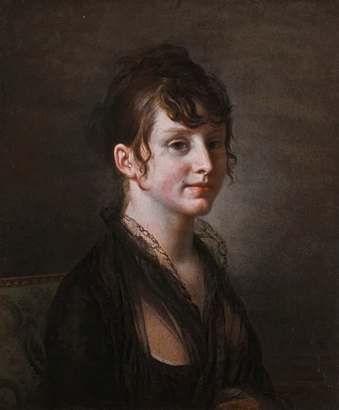 Jean Pierre Saint-Ours - Portrait of a lady