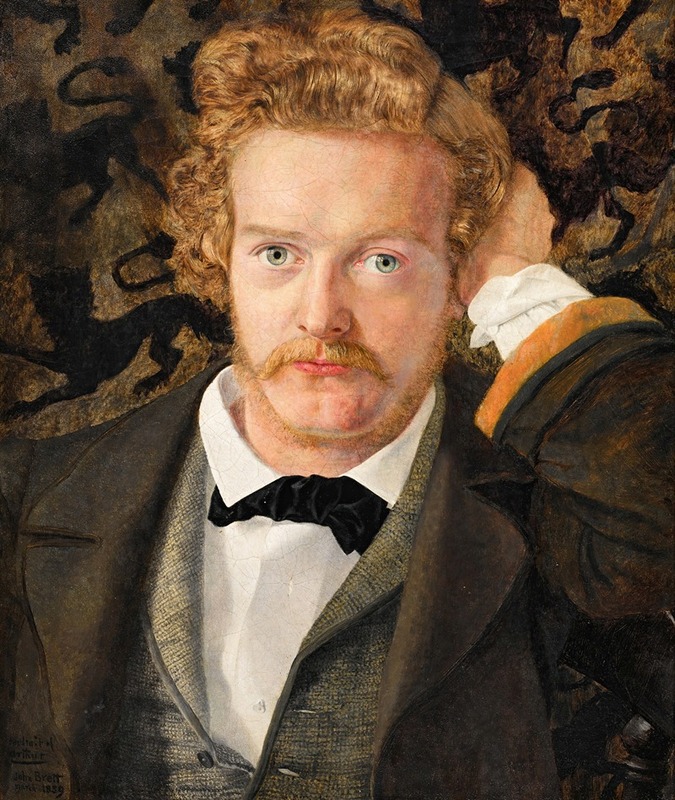 John Brett - Portrait of Arthur Brett