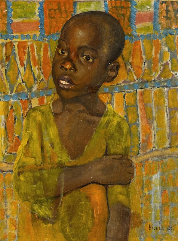 Kuzma Petrov-Vodkin - Portrait of an African Boy