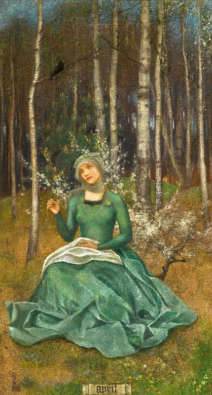 Marianne Stokes - April