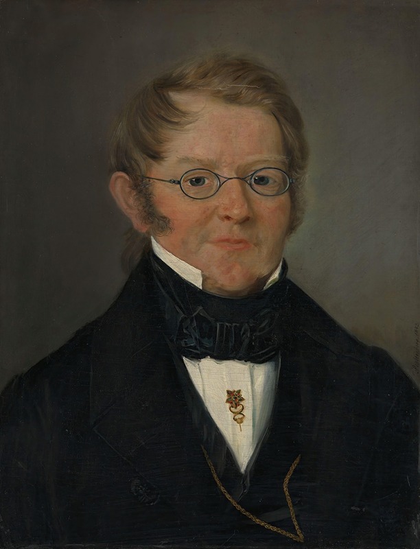 Matthias Stoltenberg - Portrait of County Court Judge Jens C. Delphin