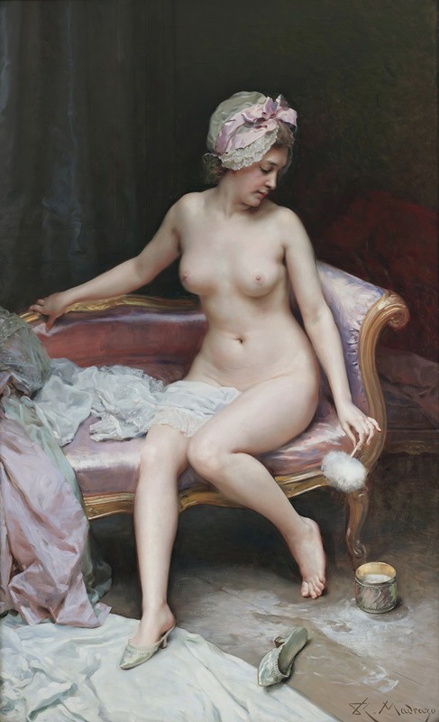 Raimundo de Madrazo y Garreta - Después del baño (desnudo de mujer)