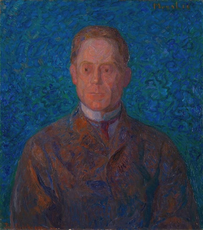 Thorvald Erichsen - Portrait of the Author Mons Lie