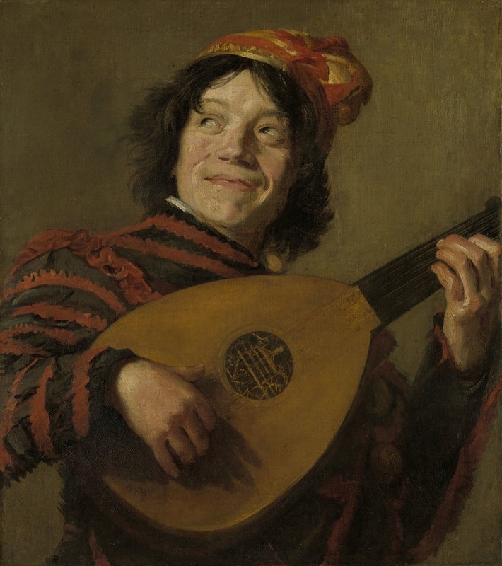 After Frans Hals - The Lute Player