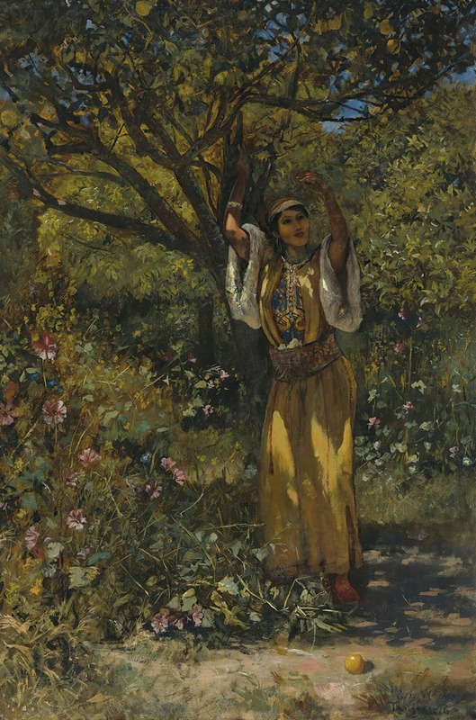 Edwin Lord Weeks - In the garden