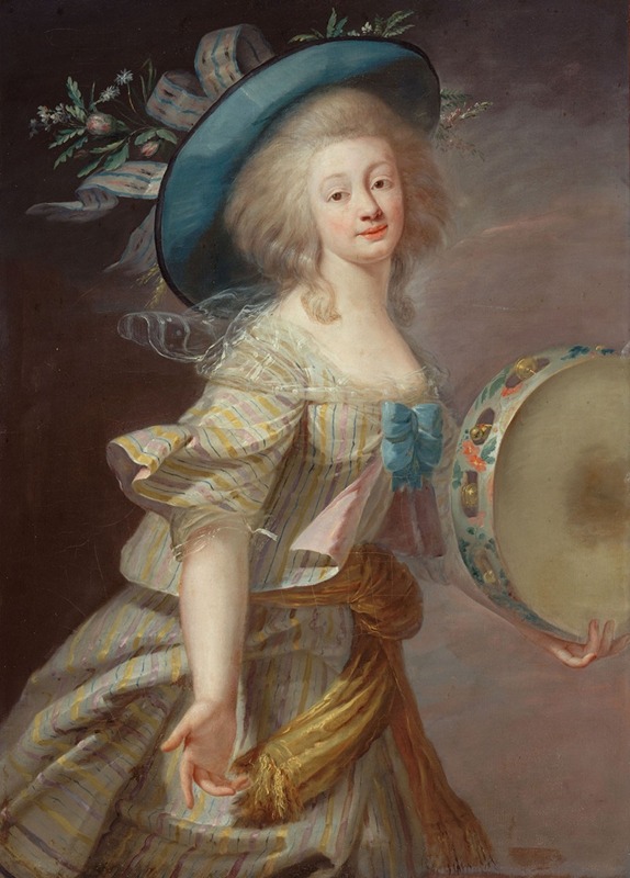 Elisabeth Louise Vigée Le Brun - Portrait d’une danseuse