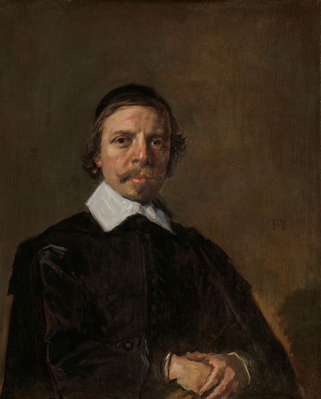 Frans Hals - Portrait of a Man, possibly a Clergyman