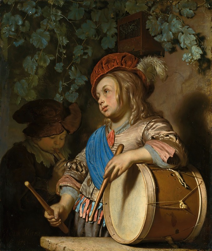Frans van Mieris the Elder - The Drummer Boy