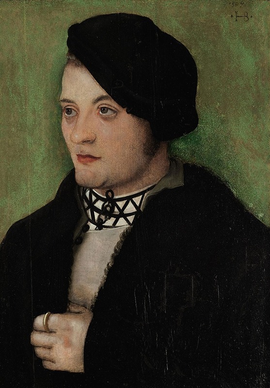 Hans Baldung - Portrait of a young man