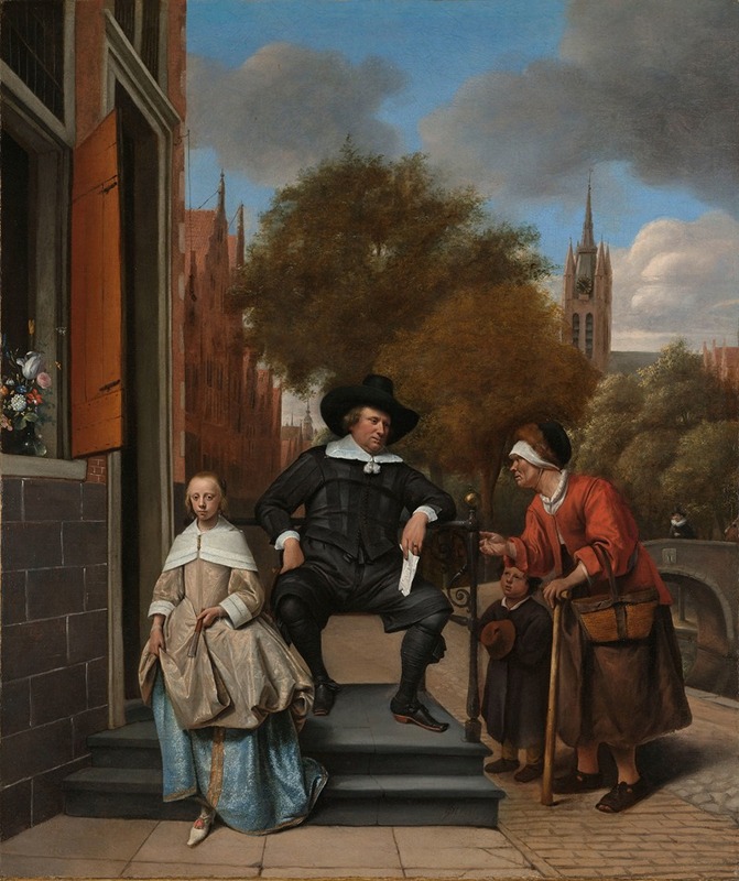 Jan Steen - Adolf and Catharina Croeser, Known as ‘The Burgomaster of Delft and his Daughter’