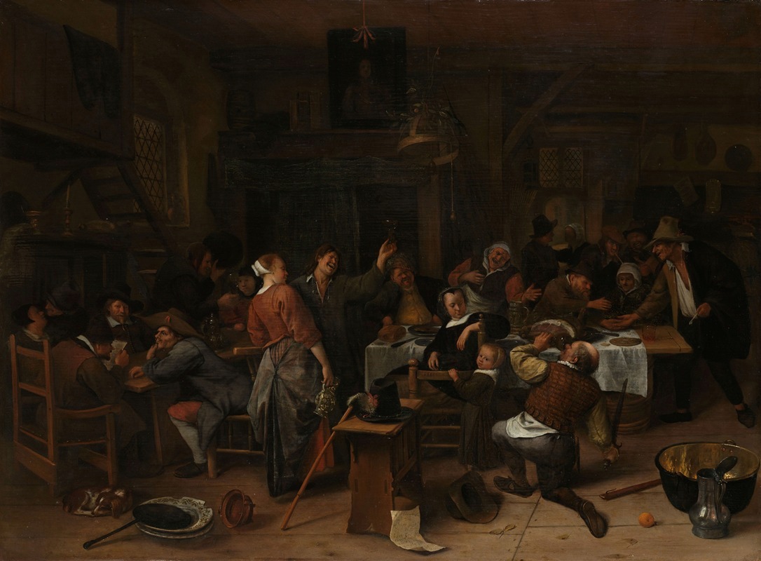 Jan Steen - Prince’s Day