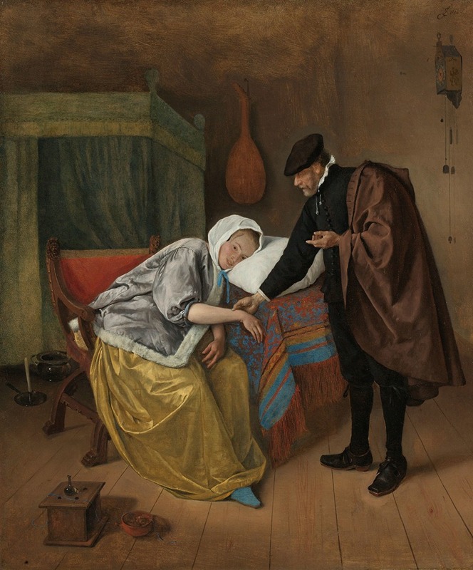 Jan Steen - The Sick Woman