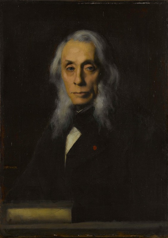 Jean-Jacques Henner - Portrait de Félix Ravaisson-Mollien