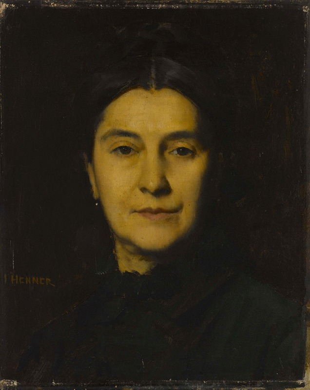 Jean-Jacques Henner - Portrait de Madame Herzog