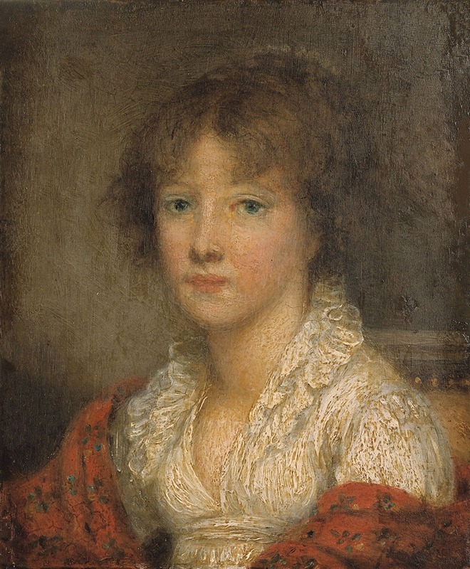 Jeanne-Philiberte Ledoux - Portrait de jeune fille