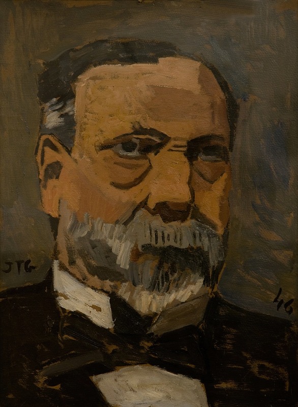 Joaquín Torres-García - Retrato de hombre (Pasteur)