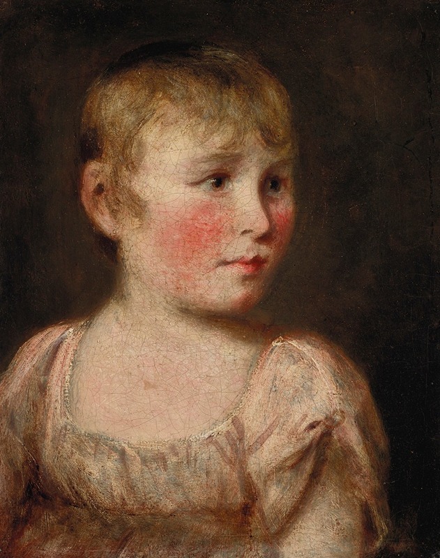 Portrait of Eliza Lewis by John Constable - Artvee