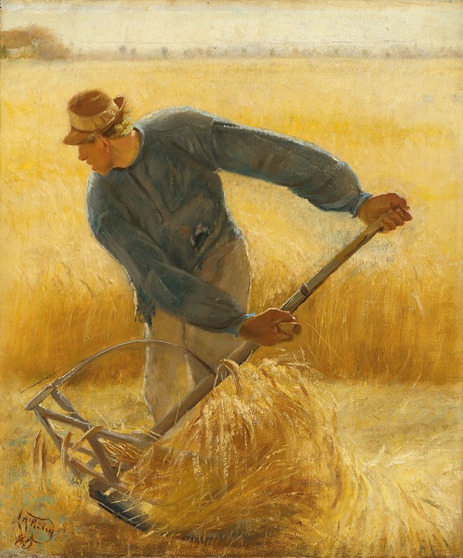 L.A. Ring - I Høst, Tehusene