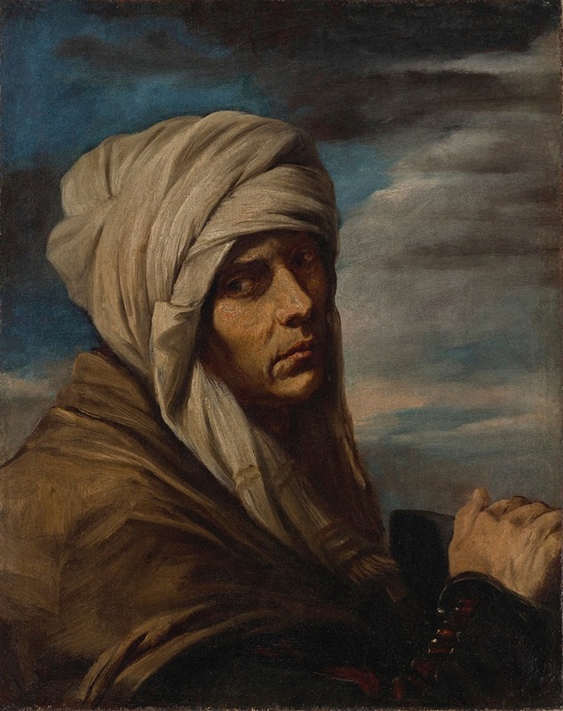 Pier Francesco Mola - A man wearing a turban