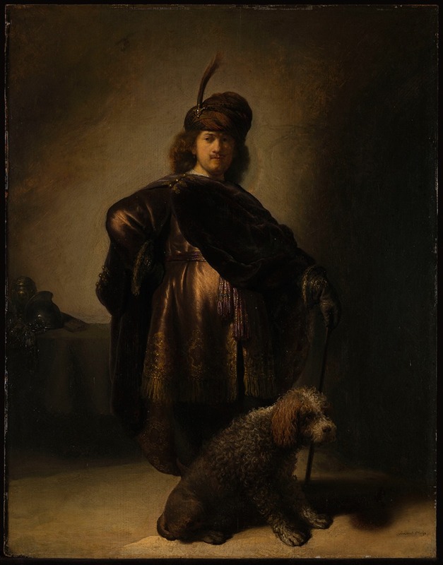 Rembrandt van Rijn - Portrait of the artist in oriental costume