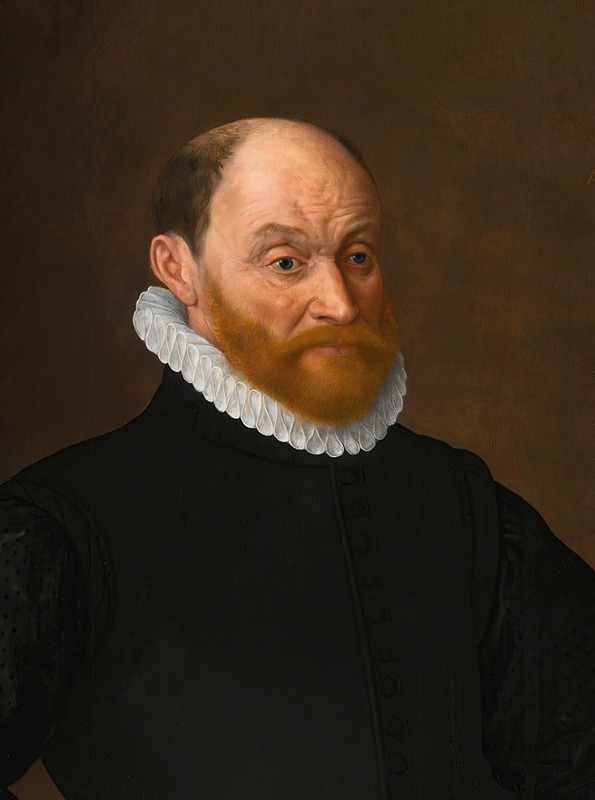 Adriaen Thomasz. Key - Portrait of a bearded gentleman