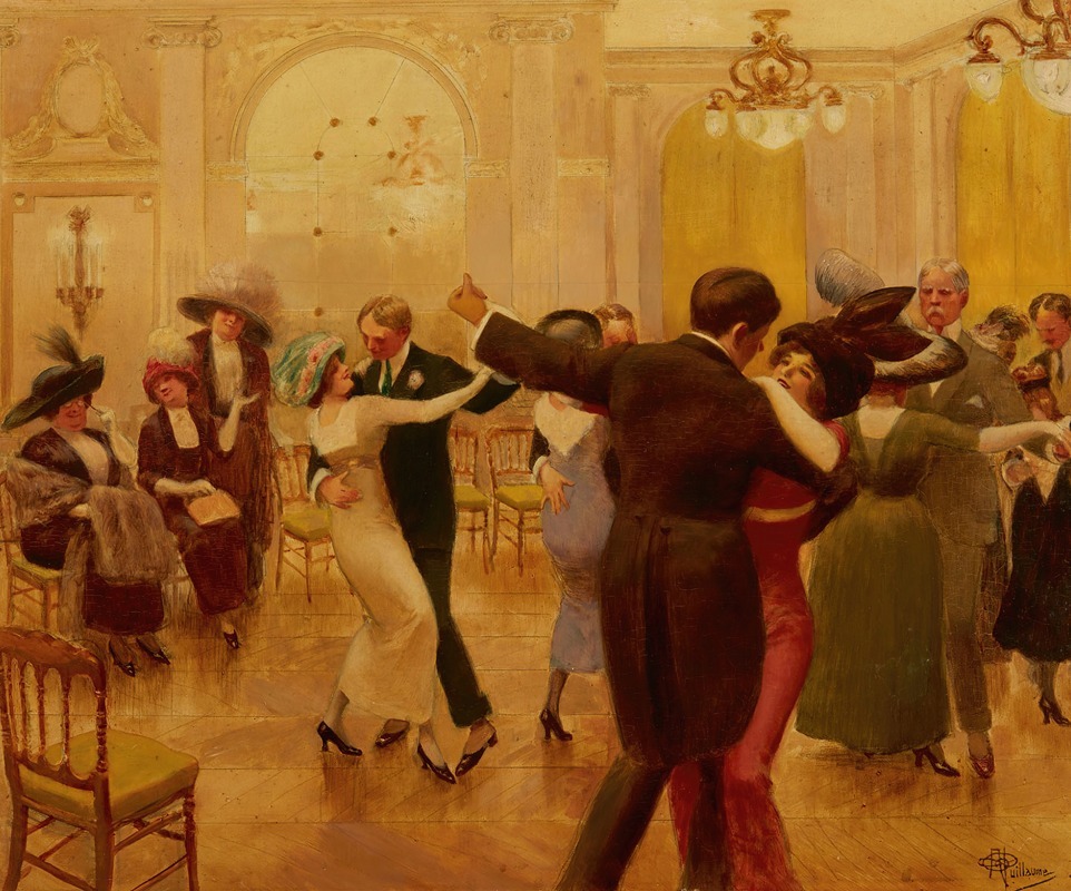 Albert Guillaume - The dance