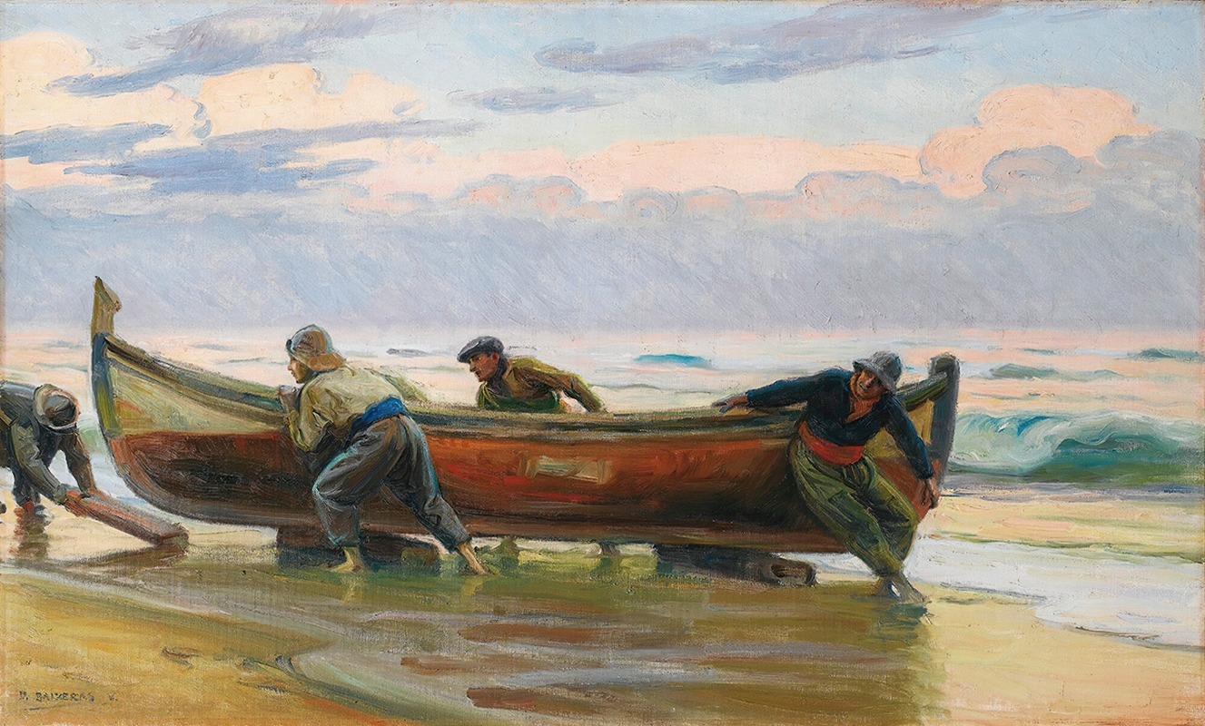 Dionisio Baixeras y Verdaguer - Hauling in the catch