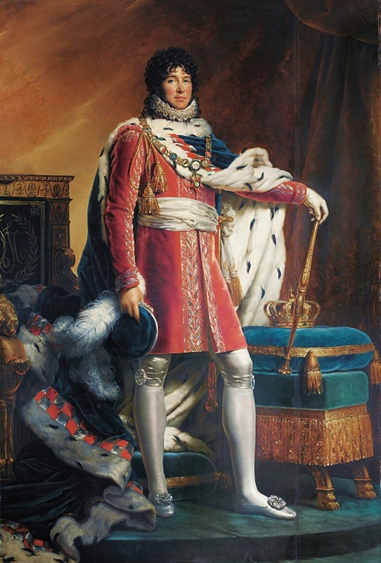 François Gérard - Portrait of Joachim Napoléon Murat, King of Naples and of the two Sicilies