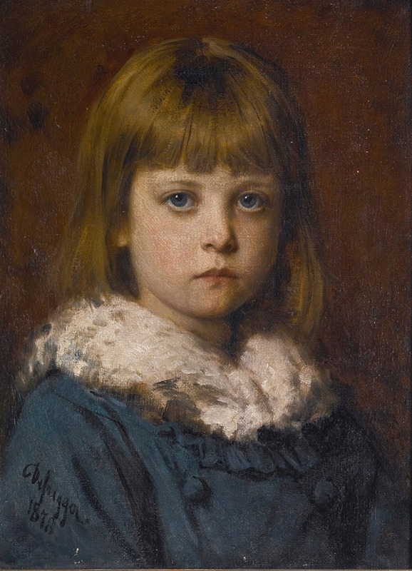 Franz von Defregger - The little girl