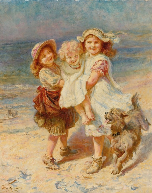 Frederick Morgan - On the beach