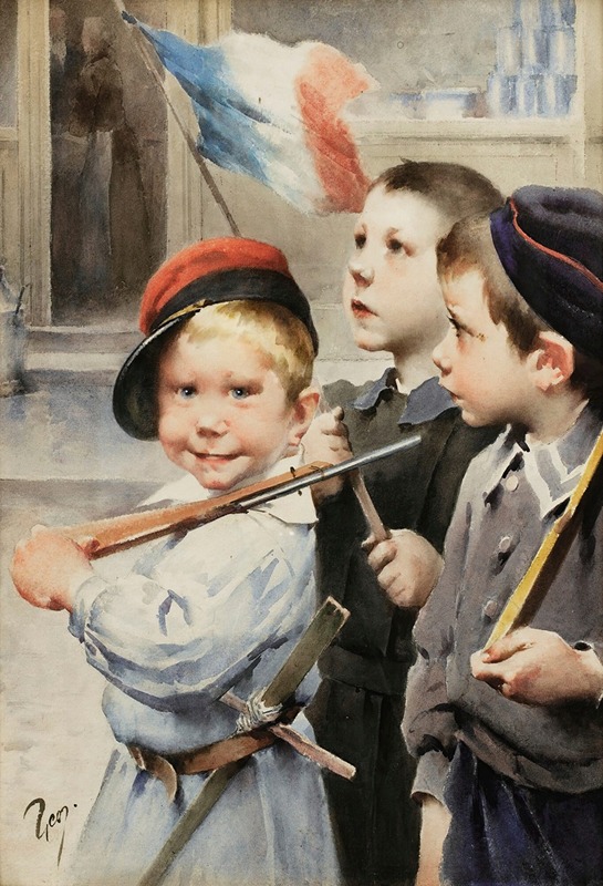 Henri-Jules-Jean Geoffroy - The french flag