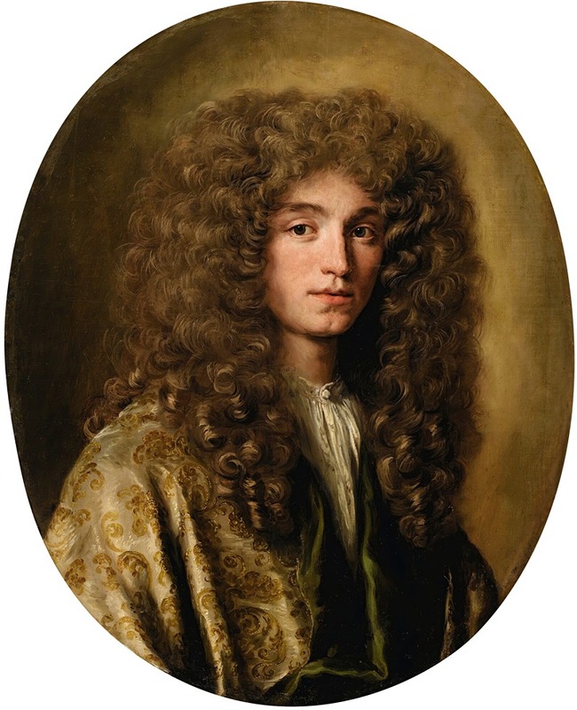 Jacob Ferdinand Voet - Portrait of a man wearing a wig