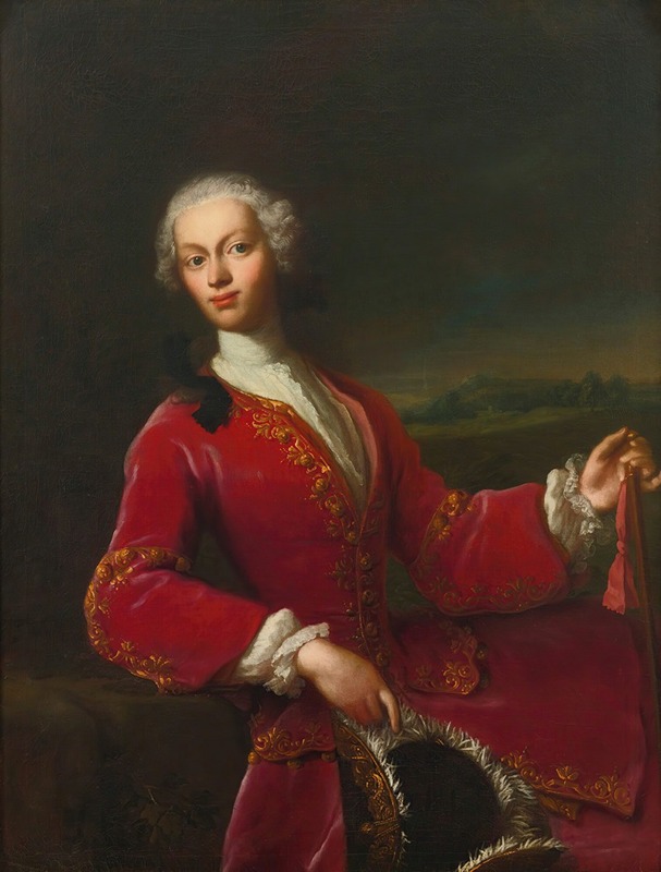 Jacopo Amigoni - Portrait of a young man