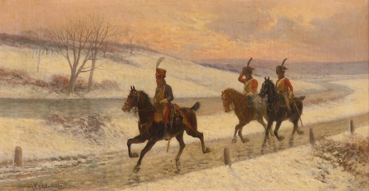 Jan Van Chelminski - Napoleon’s cavalry