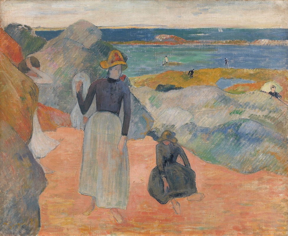 Paul Gauguin - Beach Scene