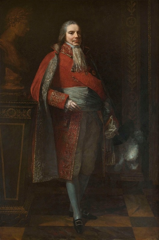 Pierre-Paul Prud'hon - Portrait de Charles-Maurice de Talleyrand-Périgord (1754-1838), en habit de grand chambellan