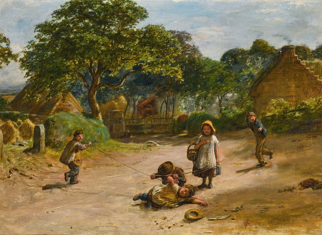 William Mctaggart - The press gang