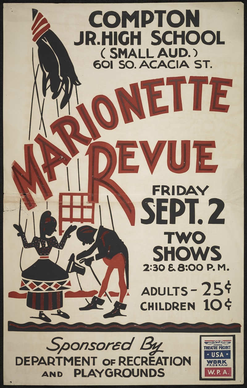 Anonymous - Marionette Revue