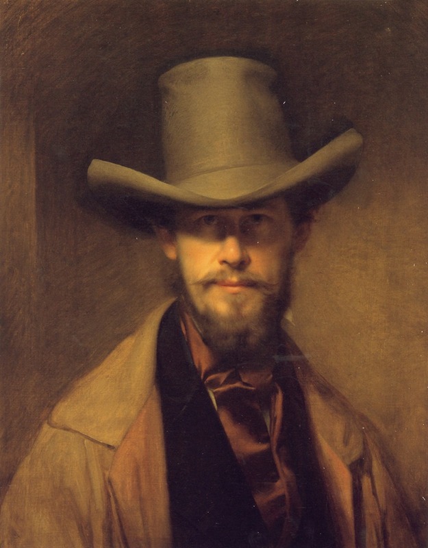 Franz Eybl - Self-portrait