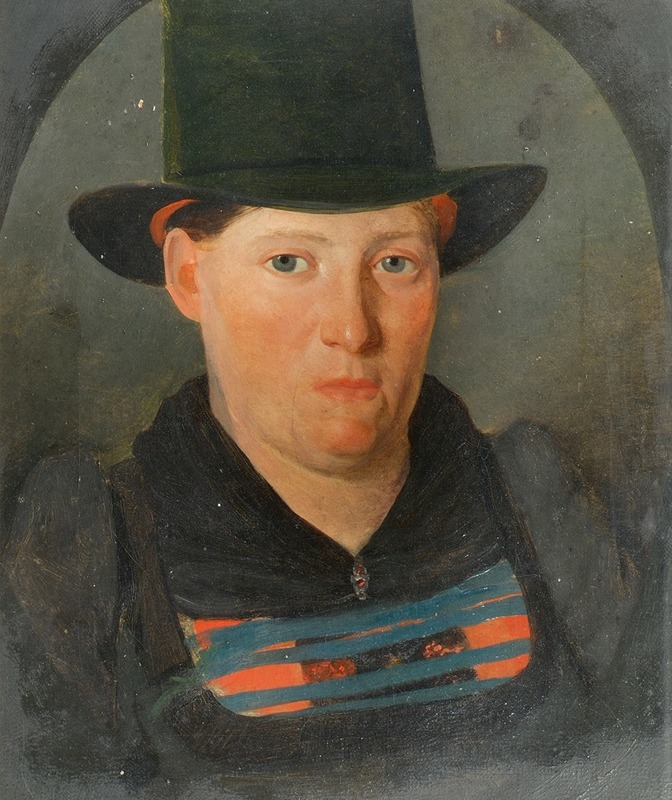 Franz Gasser - Porträt einer Bäuerin