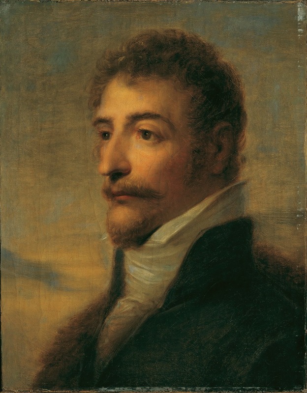 Heinrich Friedrich Füger - Brustbild eines bärtigen Mannes
