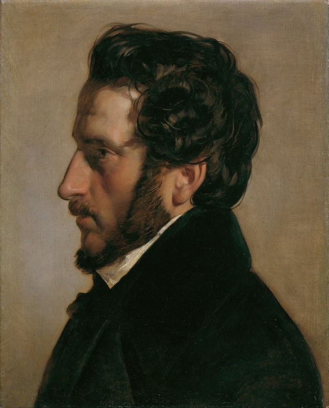 Friedrich von Amerling - Der Maler Friedrich Gauermann