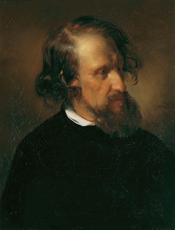 Friedrich von Amerling - Der Maler Josef Kriehuber