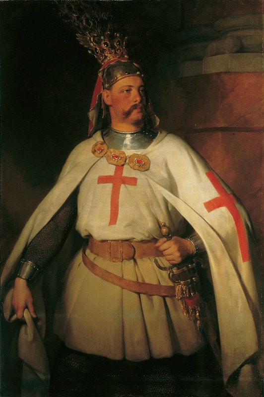 Friedrich von Amerling - Erzherzog Leopold als Kreuzritter