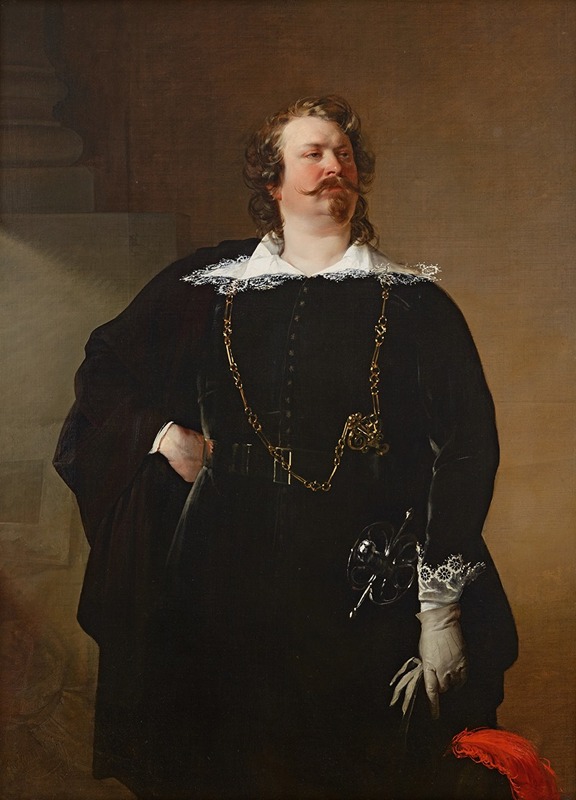 Friedrich von Amerling - Flamänder Bürgermeister (Baron Pfuel)