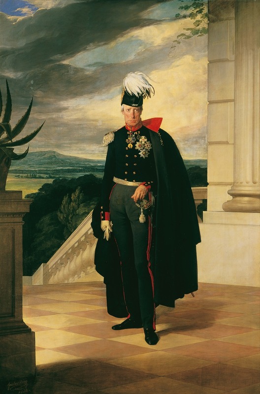 Friedrich von Amerling - Kaiser Franz I. von Österreich in preußischer Generalsuniform