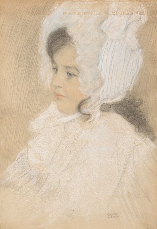 Gustav Klimt - Kinderbildnis (Marie Moll)