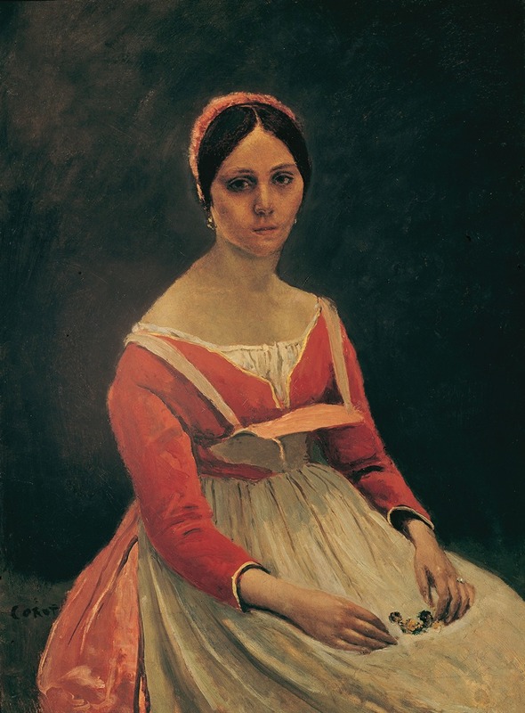 Jean-Baptiste-Camille Corot - Madame Legois