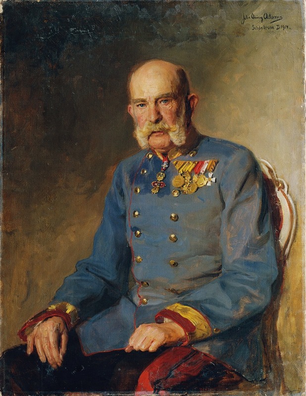 John Quincy Adams - Kaiser Franz Joseph I. in der Dienstuniform eines österreichischen Feldmarschalls
