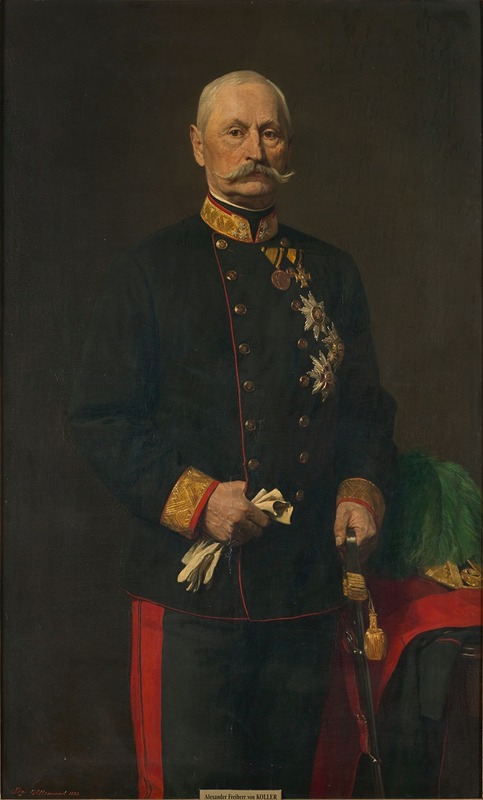 Sigmund L'Allemand - General der Kavallerie Alexander Freiherr von Koller